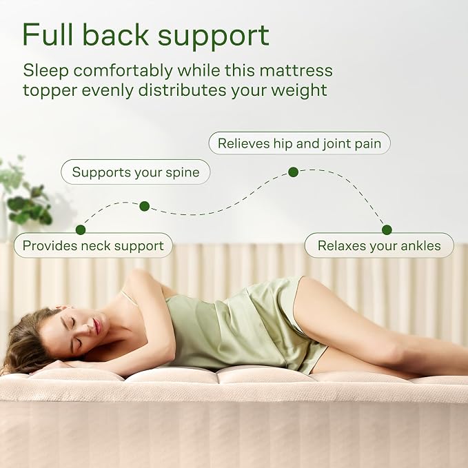 Niagara Ultra Soft Twin XL Size Mattress Topper - Image 4