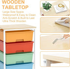 Utility-Rolling-Storage-Drawer-Craft-Cart-Organizer - Image 6