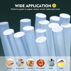 Magicfly Mini Hot Glue Gun Sticks, Huge Pack of 300, Compatible - Image 6
