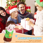 6 Pcs Family Hand Puppets 10 Inch Grandparents, Mom & Dad, Brother & Sister - Image 6