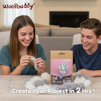 Woolbuddy Needle Felting Kit for Beginner Adults, Starter Set - Image 3