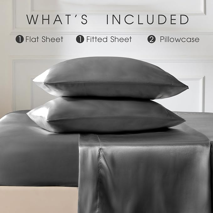 FreshCulture Satin Sheets California King - Image 3