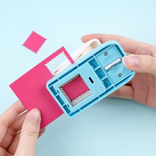 BAOFALI 2Pcs/Set Stamp Punch, Stamp Puncher, 1X0.8inch Rectangular Postage - Image 6