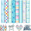 HTVSTD Ocean Summer Heat Transfer Vinyl 8Sheets 12×10in Iron on Vinyl | Sea by CraftingEveryday