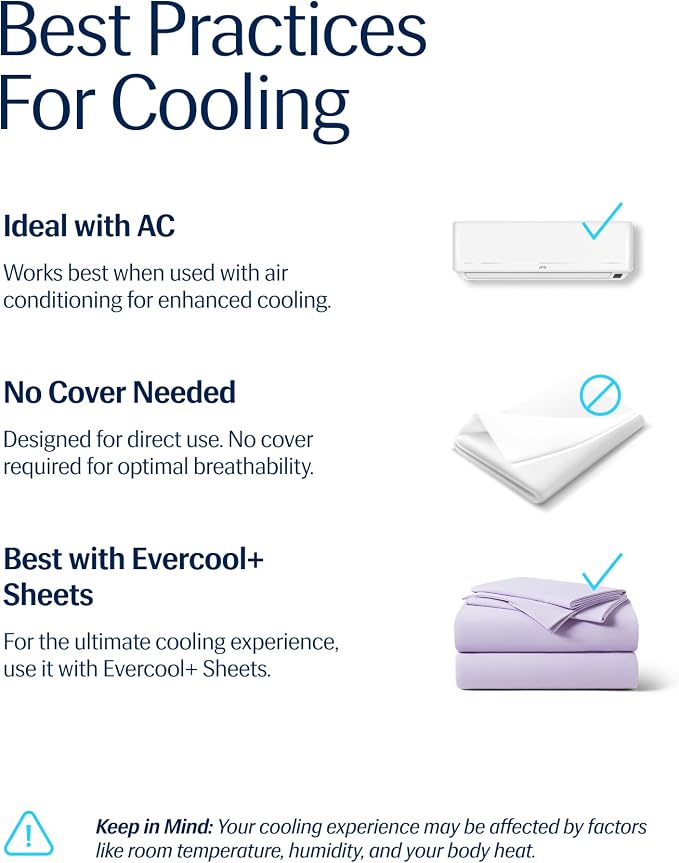 REST® Evercool® Cooling Comforter, Twin/Twin XL, Blanket - Image 7