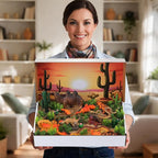 48 Pcs Desert Diorama Kit Habitat Project Box Set 3D Desert Diorama Supplies - Image 2