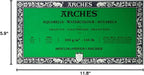 Arches Watercolor Paper Block, Cold Press, 5.9" x 11.8", 140 pound - Image 8