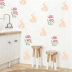 12 Pcs Large Flower Stencils for Painting, 5.12 X 5.12 Inch Flower Stencils for - Image 4