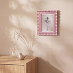 1 Pack 5 x 7 Picture Frame, Wood Beaded Boho Photo Frame, Vintage Photo Display - Image 6