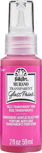 FolkArt Murano Transparent Acrylic Glass Paint, 2 fl oz by FolkArt
