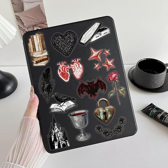 50 Pcs Clear A Court of Eternal Night Stickers - Image 3