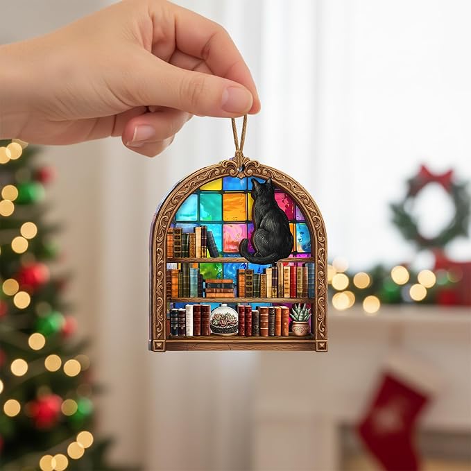 Book Lovers Gifts Book Ornament, Teacher Gifts - Image 2