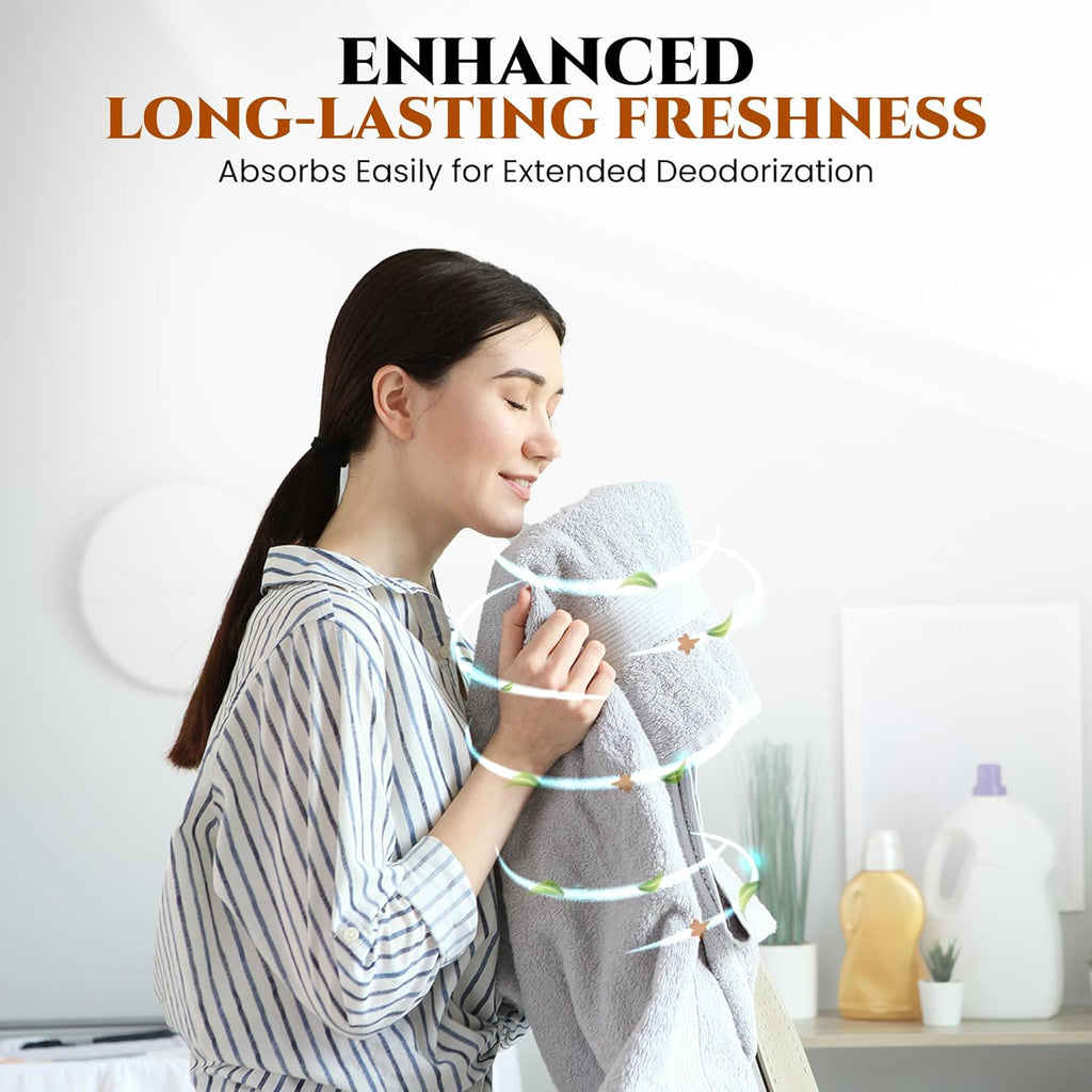 605Products Linen & Fabric Spray - Home Fragrance Freshener for Bedding & Laundry, Natural Deodorizer with Essential Oils - White Lilly & Amber (10oz)