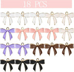 Bow Charms for Bracelet Jewelry Making Cute Bracelet Charms | 18Pcs, Bow Charms - Image 2