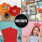 Foam Sheets for Crafts, EVA Craft Sheets Multicolor 6mm 90 Pack 9x12 Inch | - Image 7