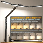Airlonv LED Desk Lamp with Clamp, Architect Desk Lamp - Image 5