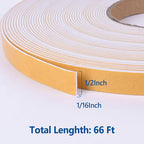 Self-Adhesive High Density Foam Insulation Strips - Image 2