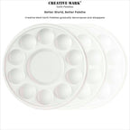 Creative Mark 50 Pack Disposable Paint Palette, 7-3/8" Diameter - Image 2