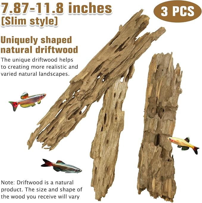 PINVNBY Natural Driftwood for Aquarium Large Reptile Terrarium Decor - Image 2