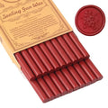 Vintage Red Sealing Wax Sticks, WASOHLING 20Pcs Glue Gun Wax Seal Sticks by WASOHLING
