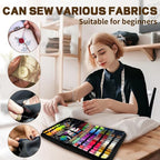 305Pcs Sewing Kit for Adults, 56Color Thread Spools, Portable Needle and Thread - Image 5