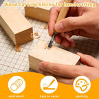 Basswood Carving Blocks, Basswood - Image 4