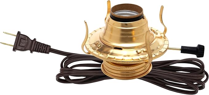 Creative Hobbies Electric Oil Lamp Burner DIY Conversion Kit, Pre-Wired and by CreativeHobbies