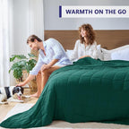 King Size Weighted Blanket for Adults Cooling Heavy Blanket for Sleeping - Image 4