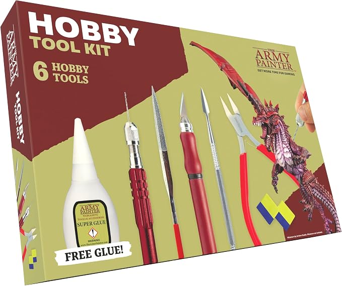 The Army Painter, Hobby Tool Kit | Lima, tronchesina, strumento per scolpire by TheArmyPainter