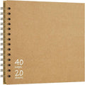 Vienrose DIY Scrapbook Album 10x10 Inch Hardcover Kraft Paper Scrap Book Photo by Vienrose