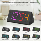 DreamSky Wooden Digital Alarm Clock - Image 8