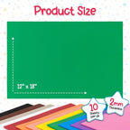 Hygloss Products Sheets for Crafts Colorful Foam for DIY Arts & Craft, 10 Piece - Image 3