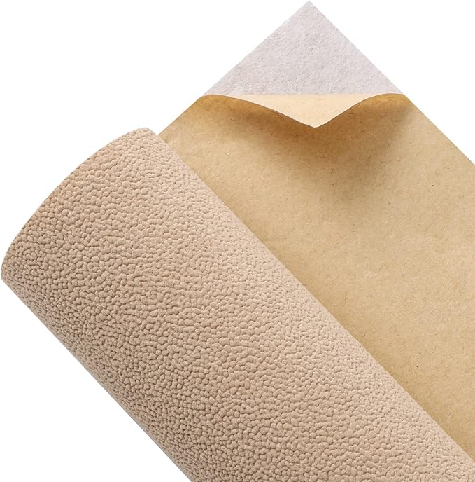 Removable Velvet Fabric Self Adhesive Felt Fabric Liner Beige Velvet Drawer by GAOTAOBN