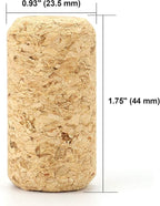 Tosnail 150 Pack Blank Wine Corks Straight Corks Wine Stoppers - Image 2