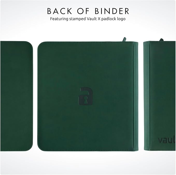 Vault X 12 Pocket Zip Trading Card Binder 480 Cards Exo-Tec | Holds 480 - Image 8