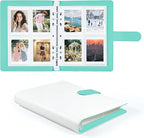 PU Leather Refillable Photo Album A5 Photocard Binder, 200 Pockets, Compatible by WITHYU