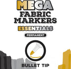 TULIP Mega Fabric Markers 4 Pack, Essentails - Image 6