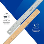 Westcott Stainless Steel Ruler Set - Image 3
