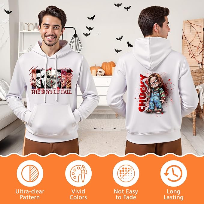 12 PCS Halloween DTF Transfers Ready to Press Iron on Transfers - Image 2