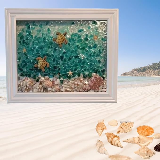 Sea Glass Art Kits, 2024 New Sea Glasss Resin Art Kits - Image 4