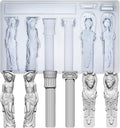 Art Mold for Polyclay Air Dry Clay Plaster, Decorative Column and Sculpture by FUNSHOWCASE