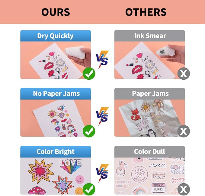 HTVRONT Printable Vinyl Sticker Paper - Image 8