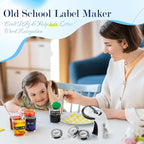 Vixic Embossing Label Maker, Embossed Old School Label Maker Retro Labeler - Image 5