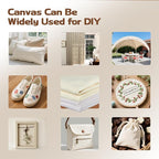 Canvas Fabric, Premium 10oz Natural Cotton Duck Canvas Fabric 62'' Wide - Image 9