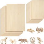 SiliFine 8x12+12x18 Inch 24 Pack Basswood Sheets by SiliFine