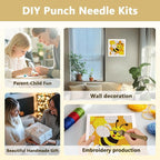 Doodlream Bee DIY Punch Needle Embroidery Kit - Image 4