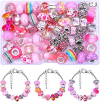 European Large Hole Spacer Charm Beads - Image 2