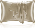 BEDELITE Satin Pillowcase for Hair and Skin, Super Soft and Cooling Similar to by BEDELITE