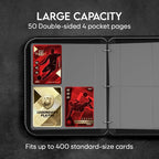 Trading Card Binder 4 Pocket – Card Binder - Image 3