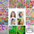 HardyGuo Boxed Pony Beads Letter Beads Rainbow Kandi Beads by Unknown